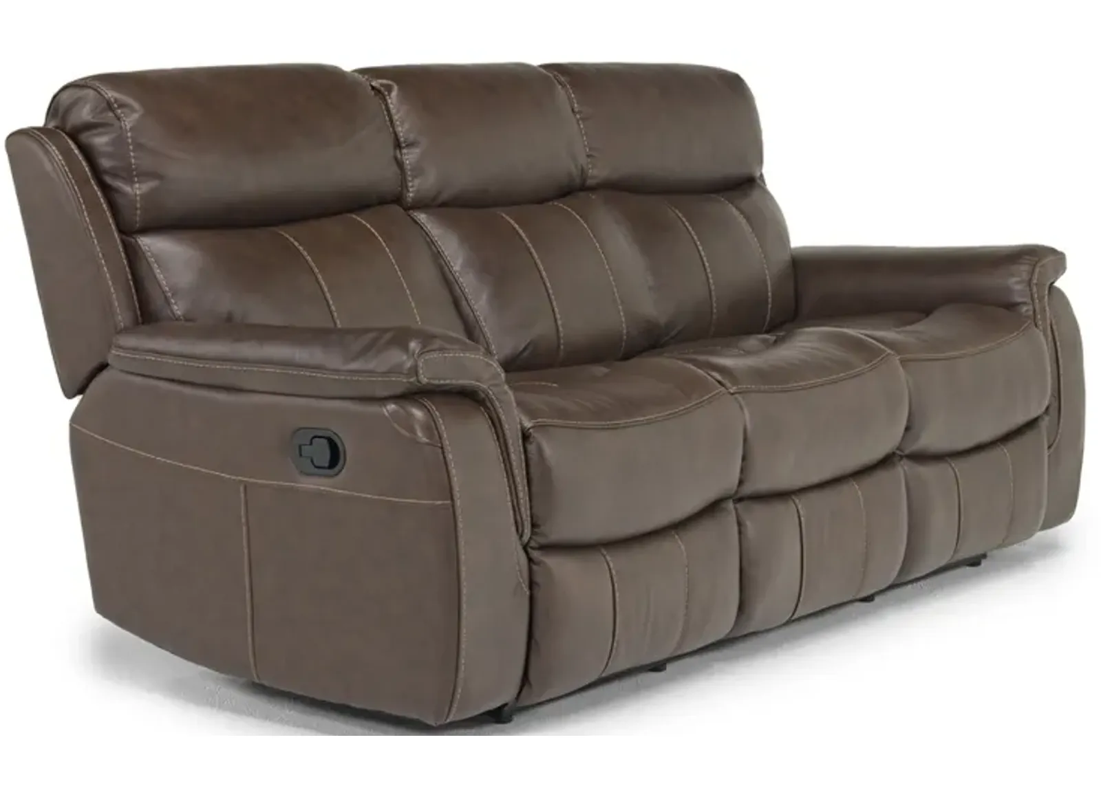 Ranger Reclining Sofa in Brown Leather