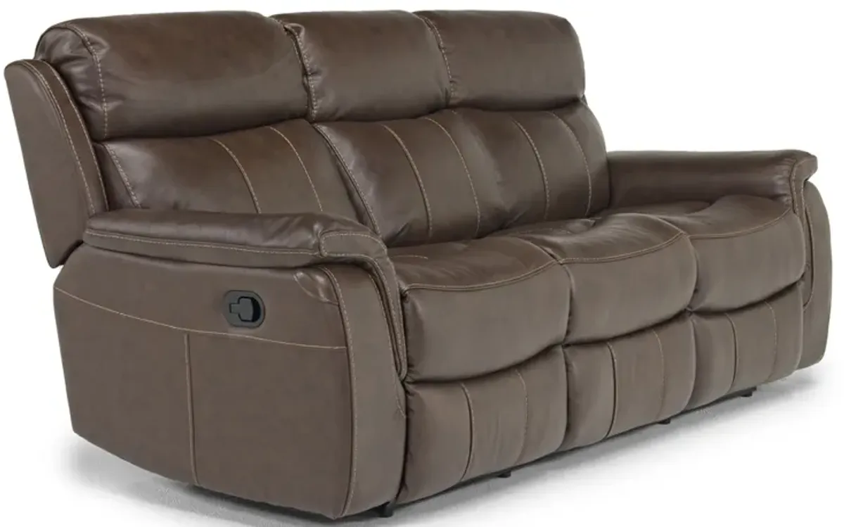 Ranger Reclining Sofa in Brown Leather