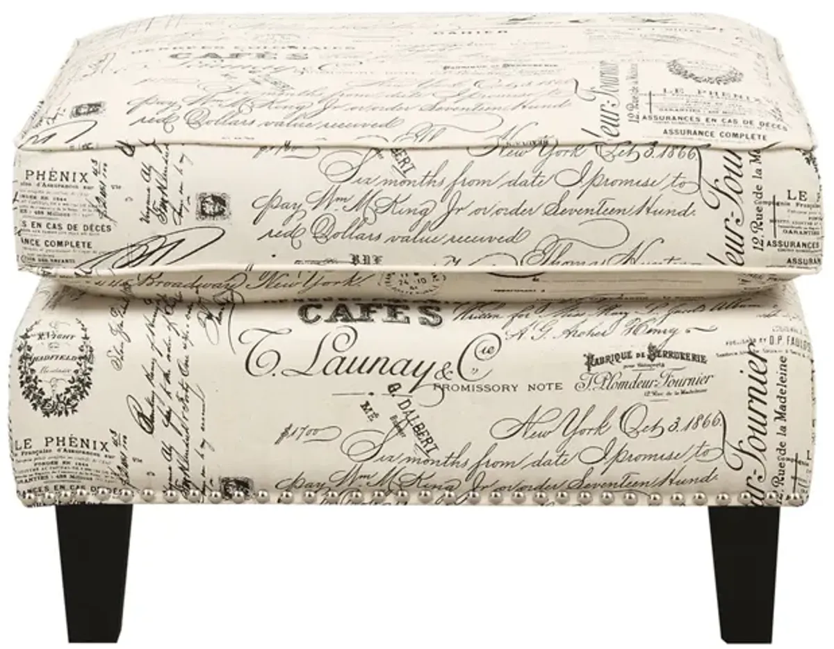 Emery Ottoman in French Script