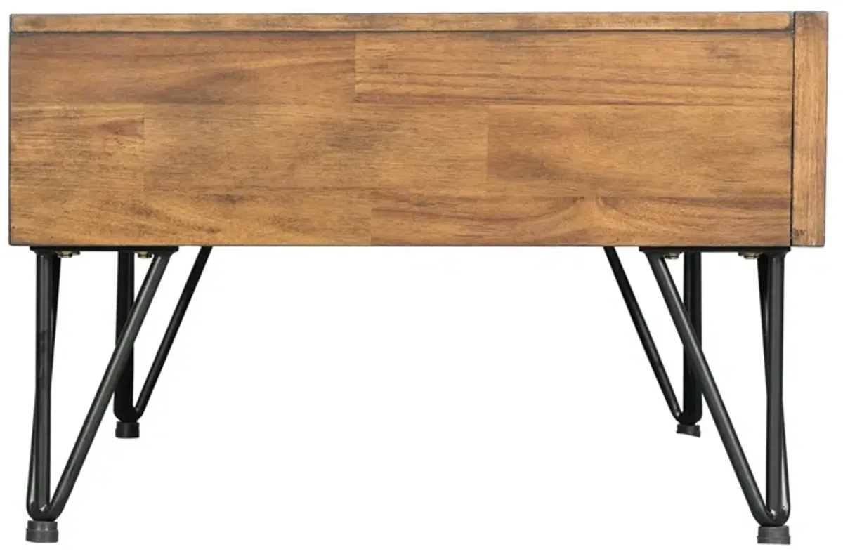 Tanner Coffee Table in Light Walnut