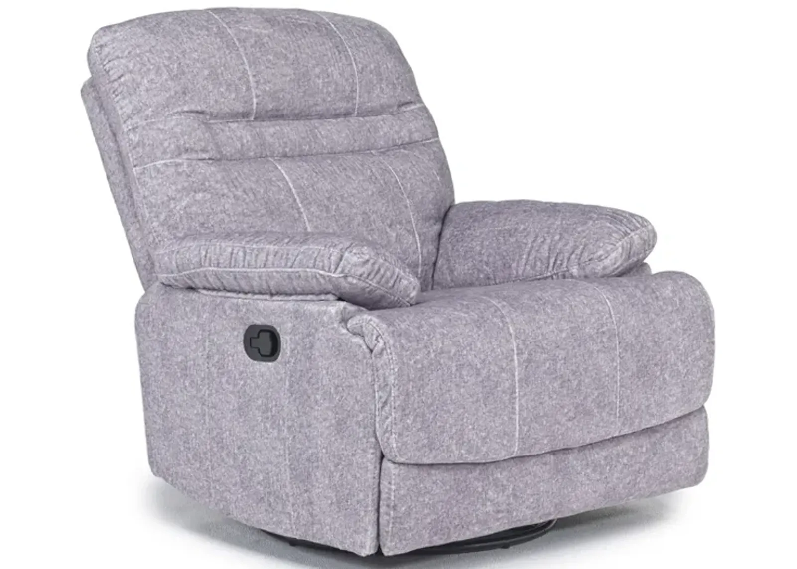 Roscoe Gliding Recliner in Forester Light Gray