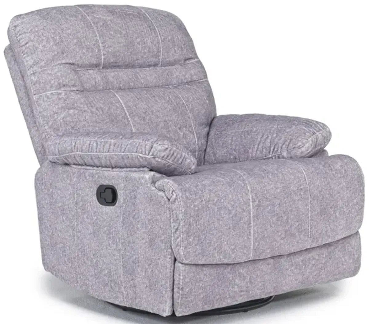 Roscoe Gliding Recliner in Forester Light Gray