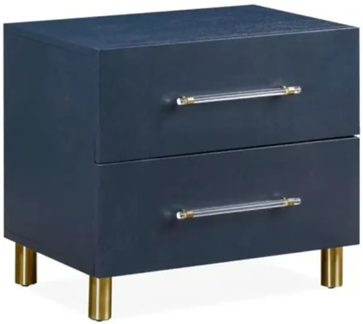 Argento Nightstand in Navy Blue