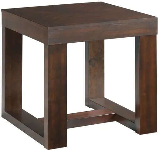 Drew End Table in Cherry