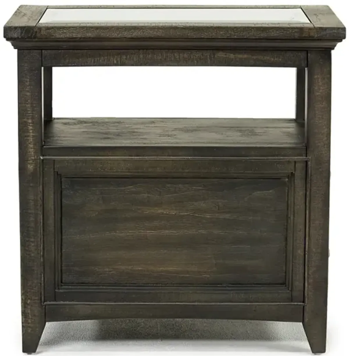 Bay Creek Chairside Table in Graphite