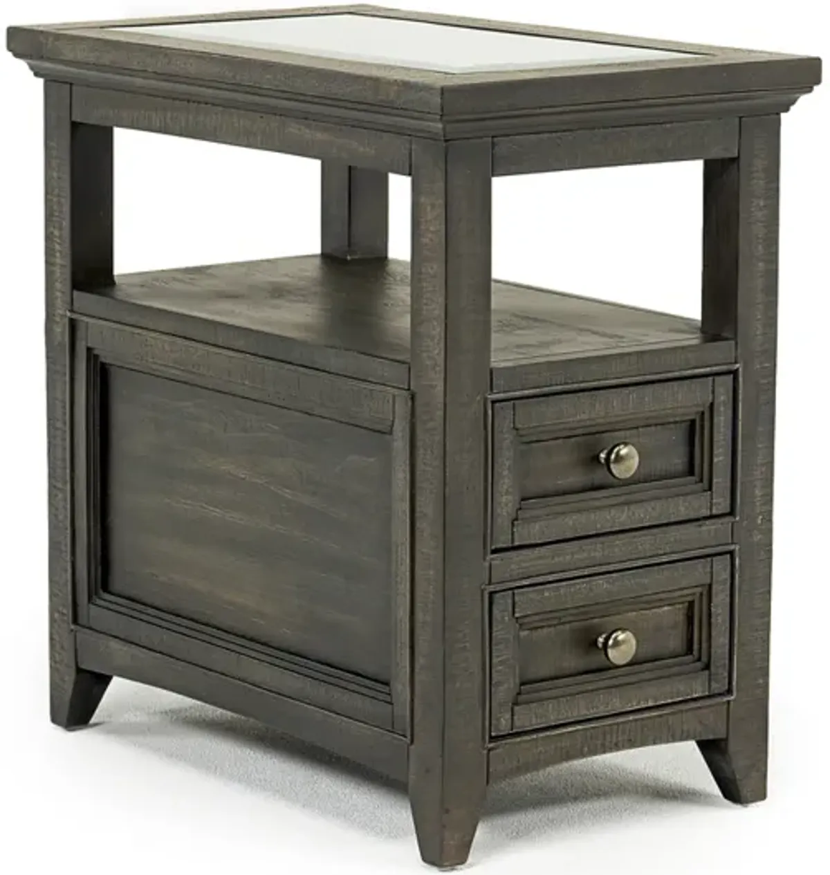 Bay Creek Chairside Table in Graphite