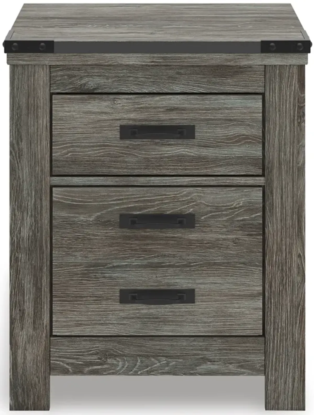 Frandern Nightstand in Gray