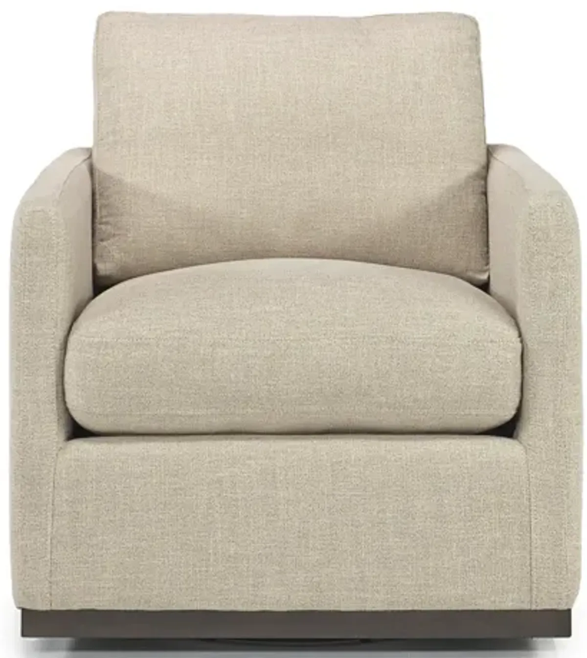 Flax Swivel Chair in Linen