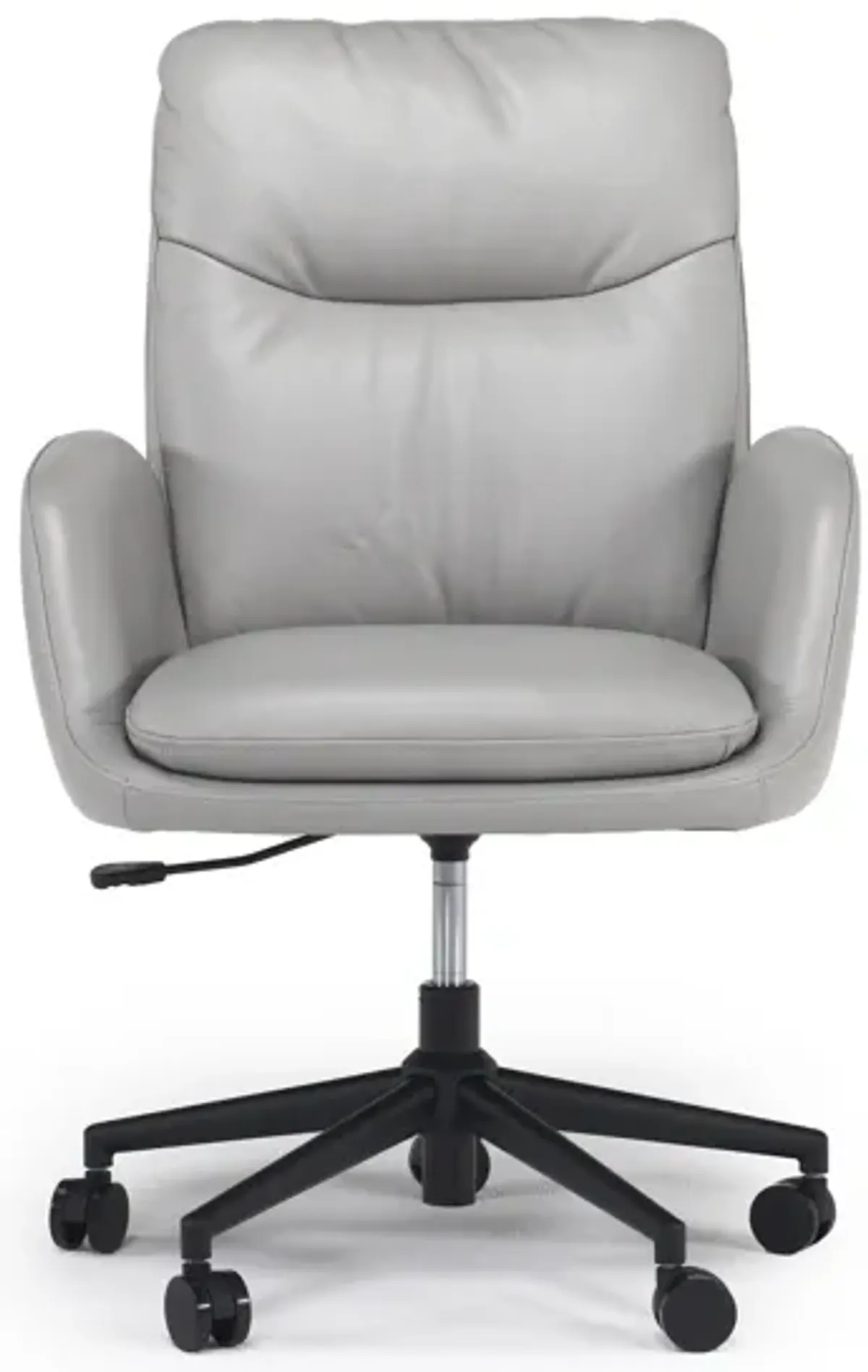 Blake Swivel Desk Chair in Light Gray