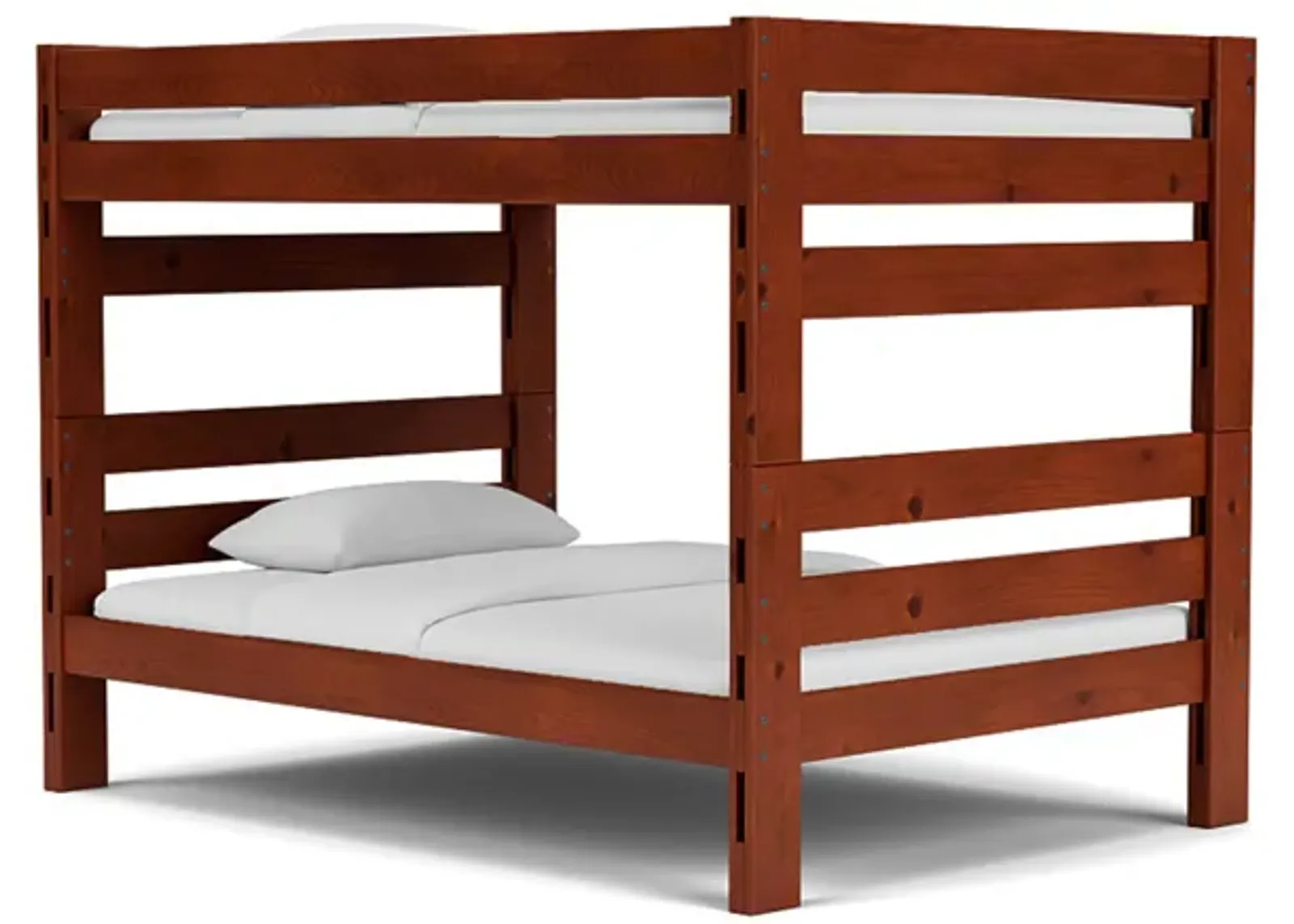 Young Pioneer Bunk Bed in Cinnamon, Full