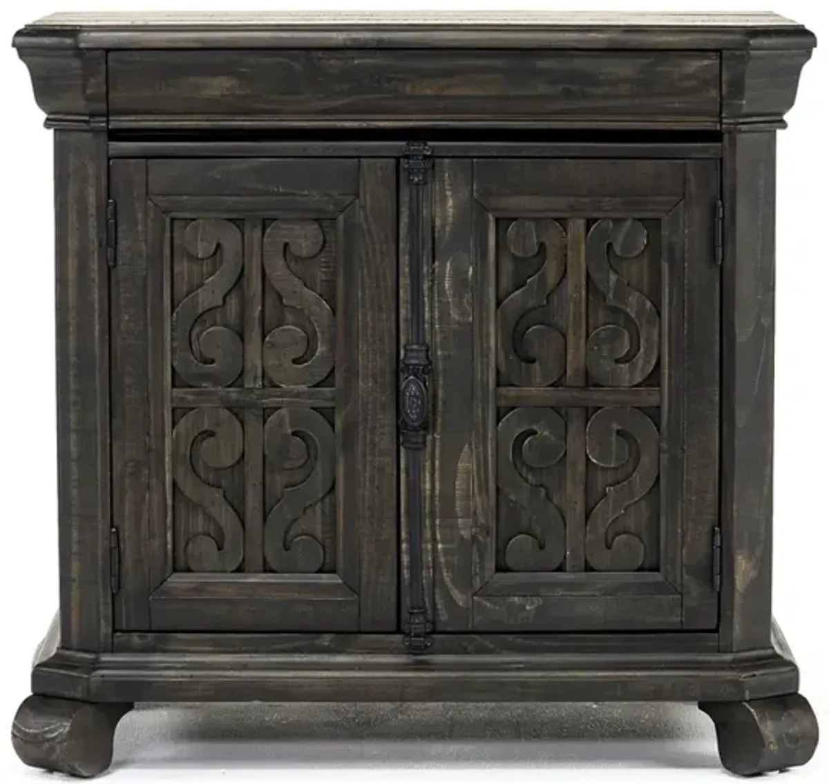 Bellamy 2 Door Nightstand in Charcoal