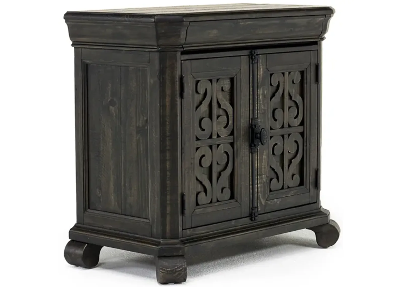 Bellamy 2 Door Nightstand in Charcoal