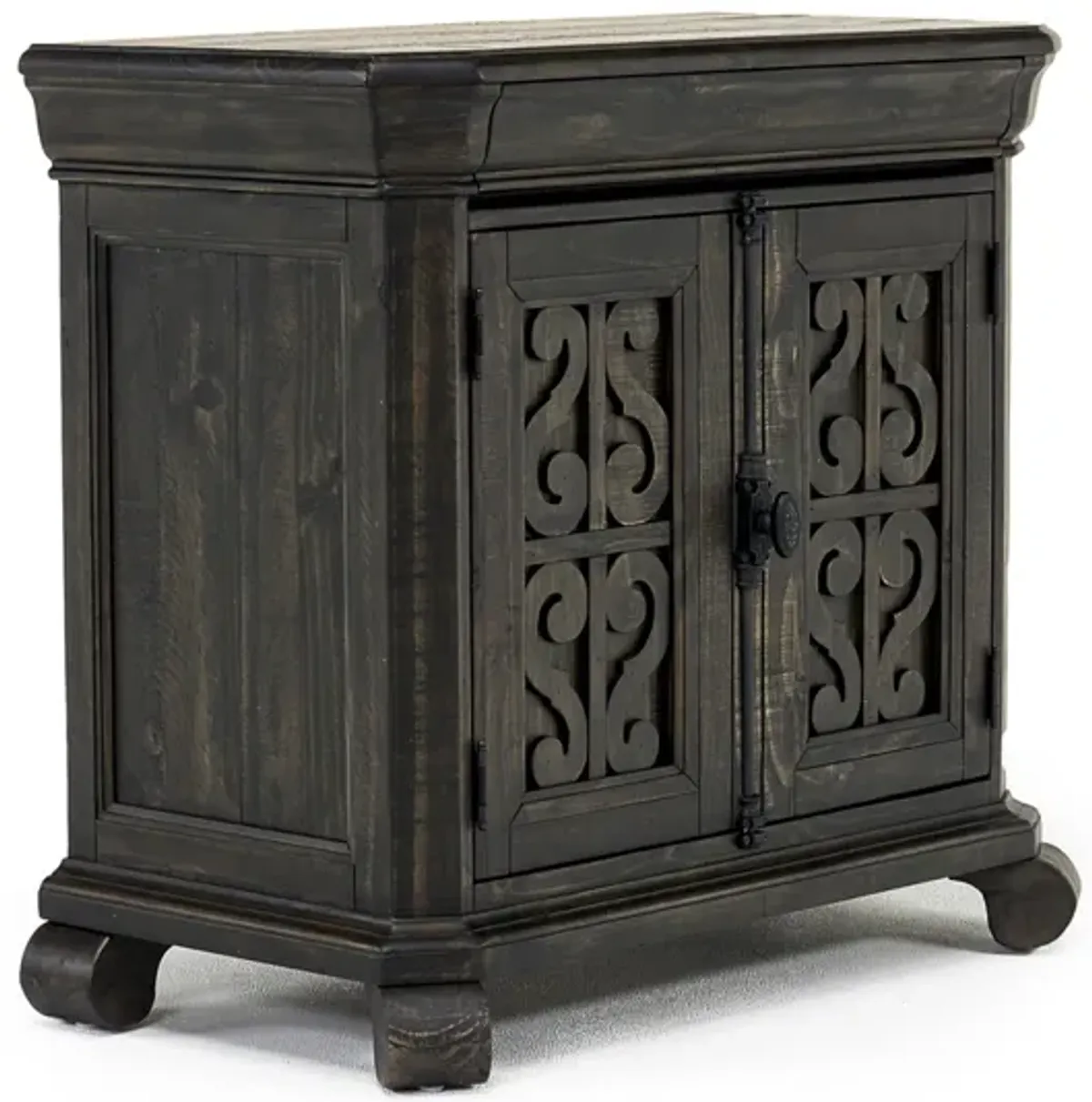 Bellamy 2 Door Nightstand in Charcoal