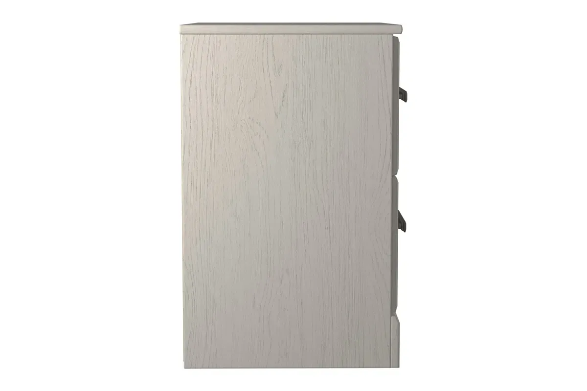 Stelsie Nightstand in White