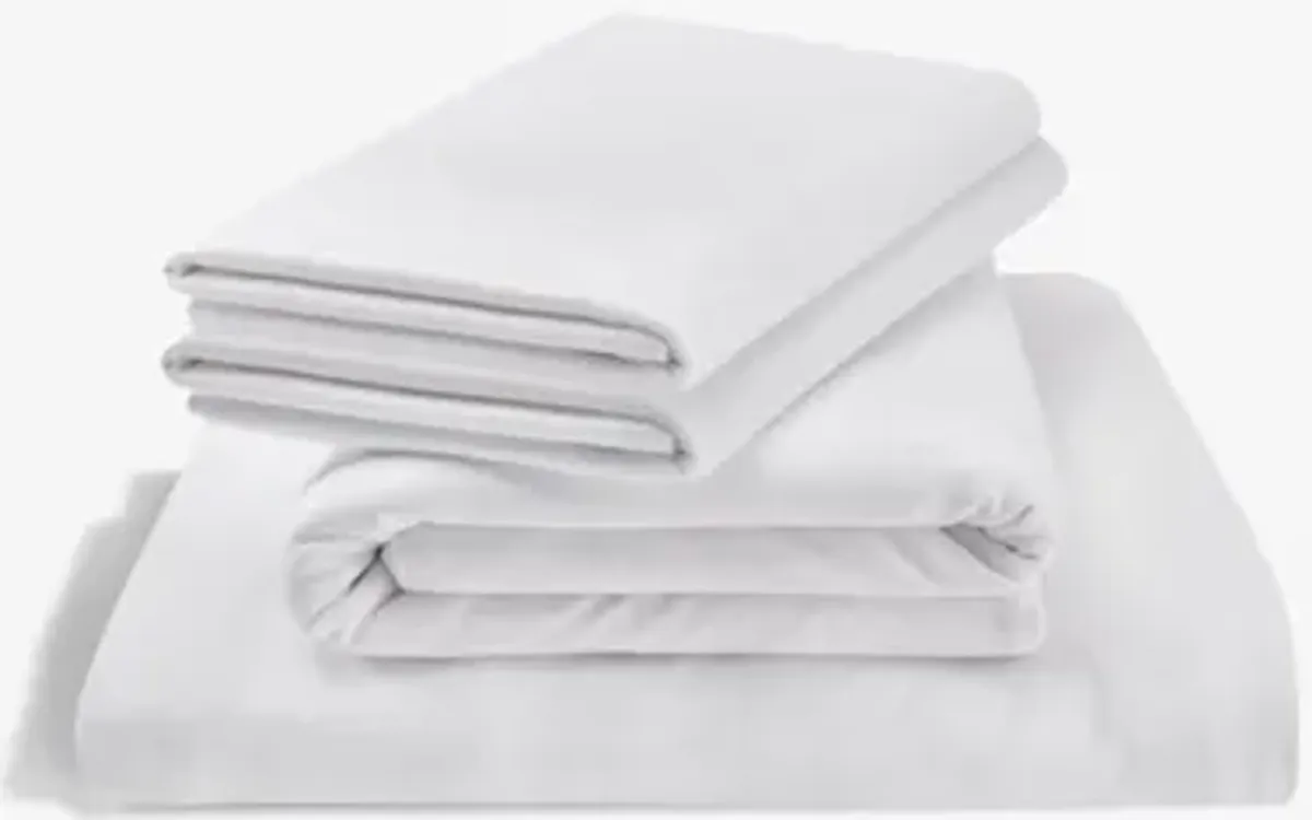 Tempur-Pedic Rayon Sheets in White, Eastern King