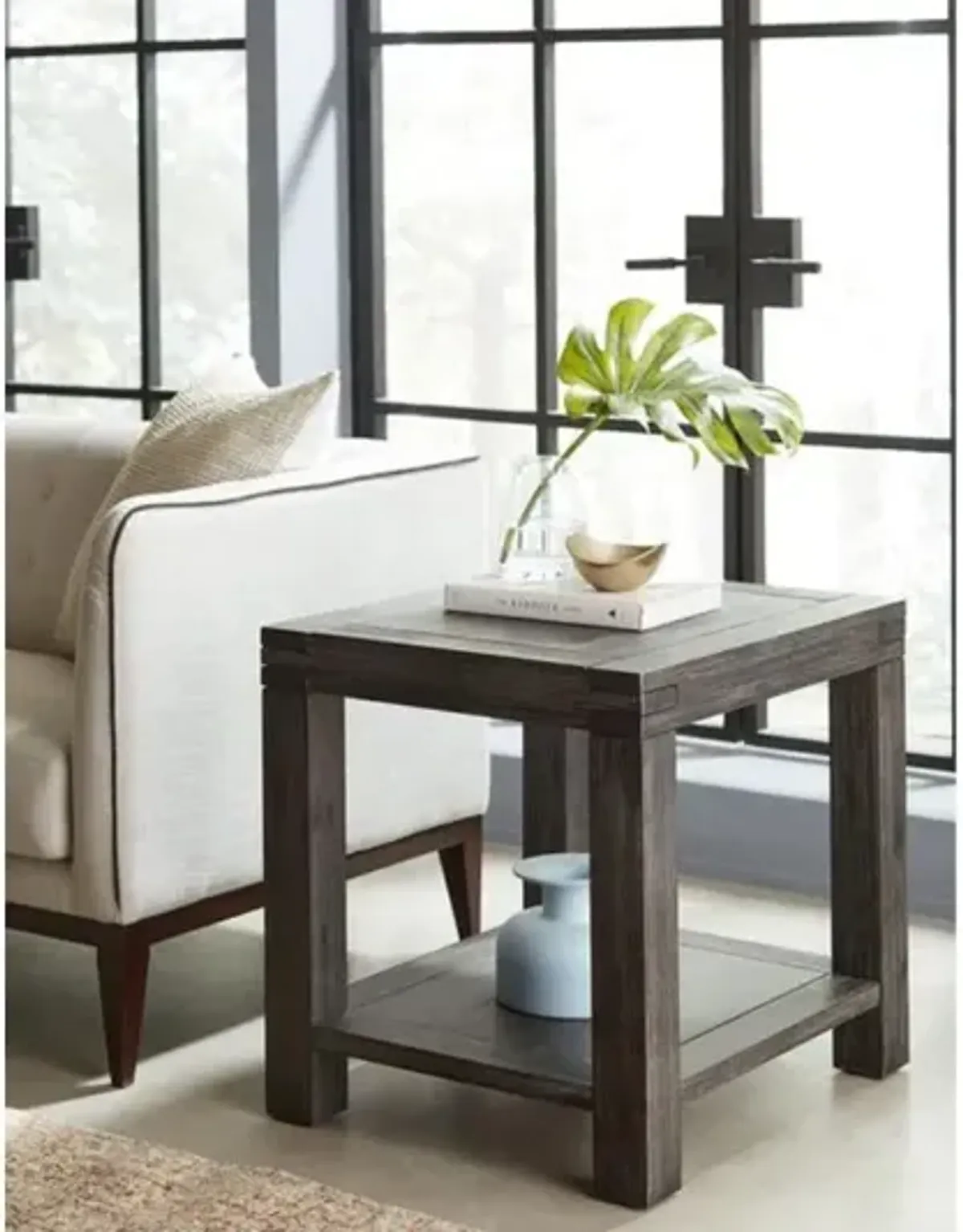 Meadow End Table in Graphite