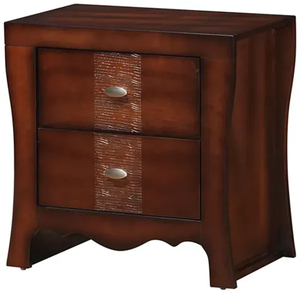 Jansen Nightstand in Medium Espresso