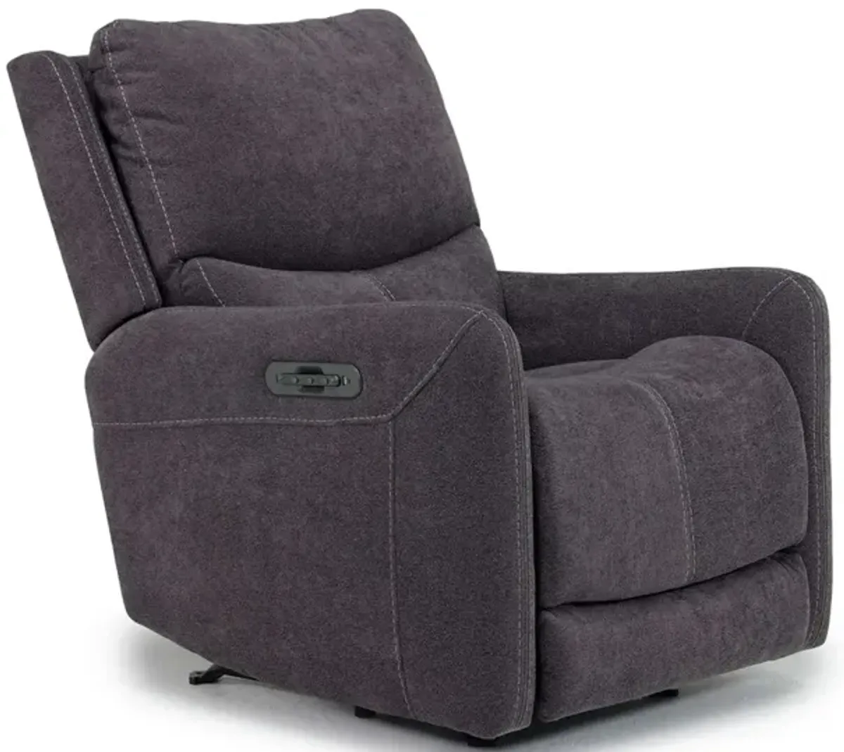 Palencia 3 Power Rocker Recliner in Trento Charcoal