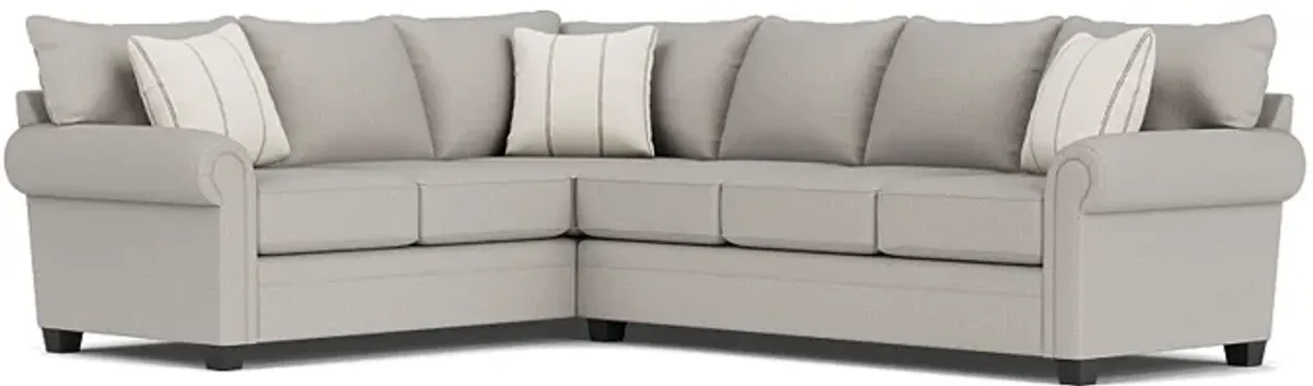 Cordoba Tux Sofa Sectional in Splash Linen, Right Facing