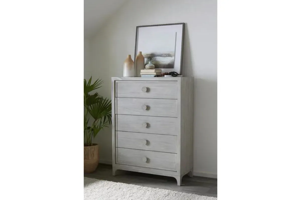 Boho Chic Chest in Washed White