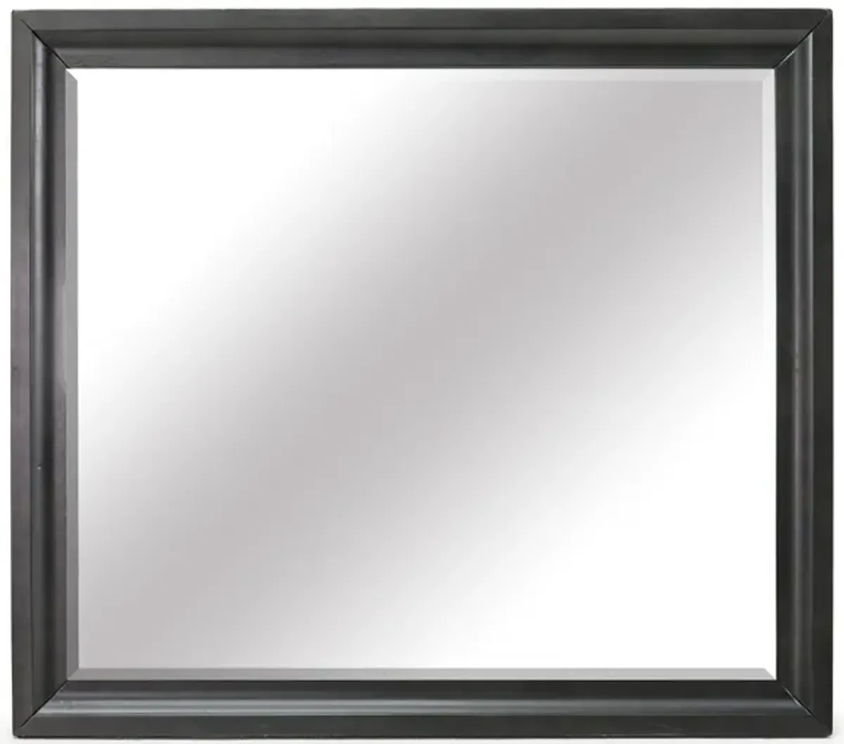 Andes Mirror in Charcoal