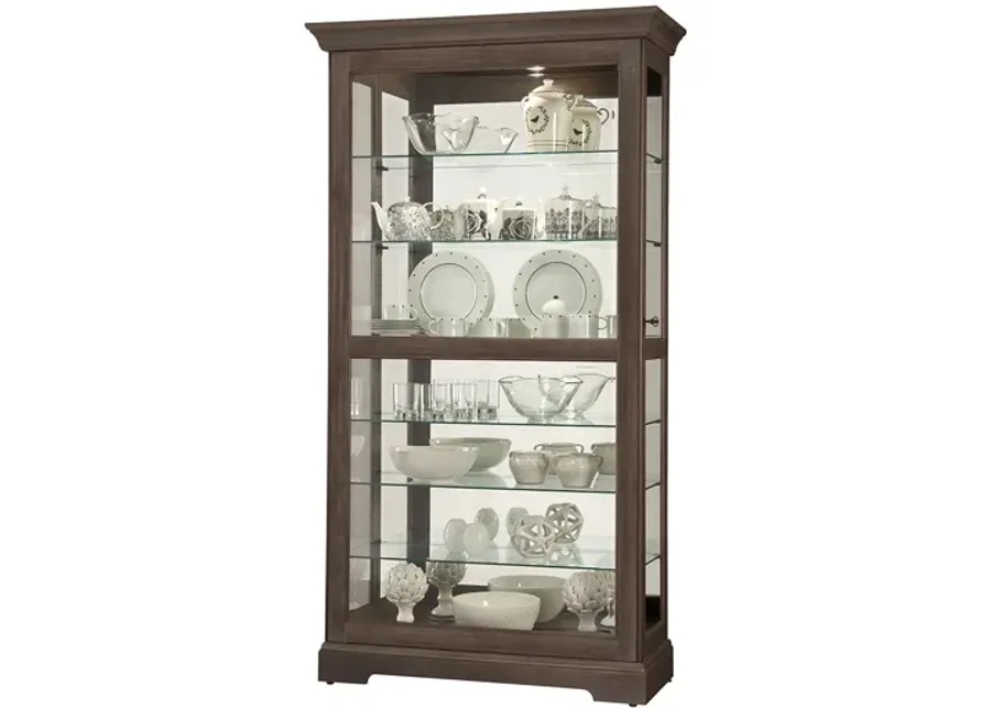 Tyler Curio Cabinet in Auburn