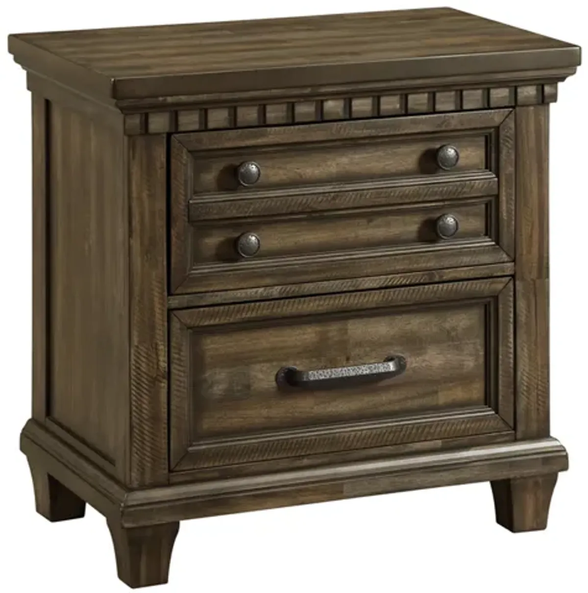 McCabe Nightstand in Smokey Walnut