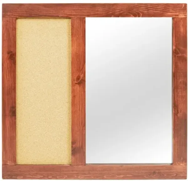 Young Pioneer Mirror in Cinnamon