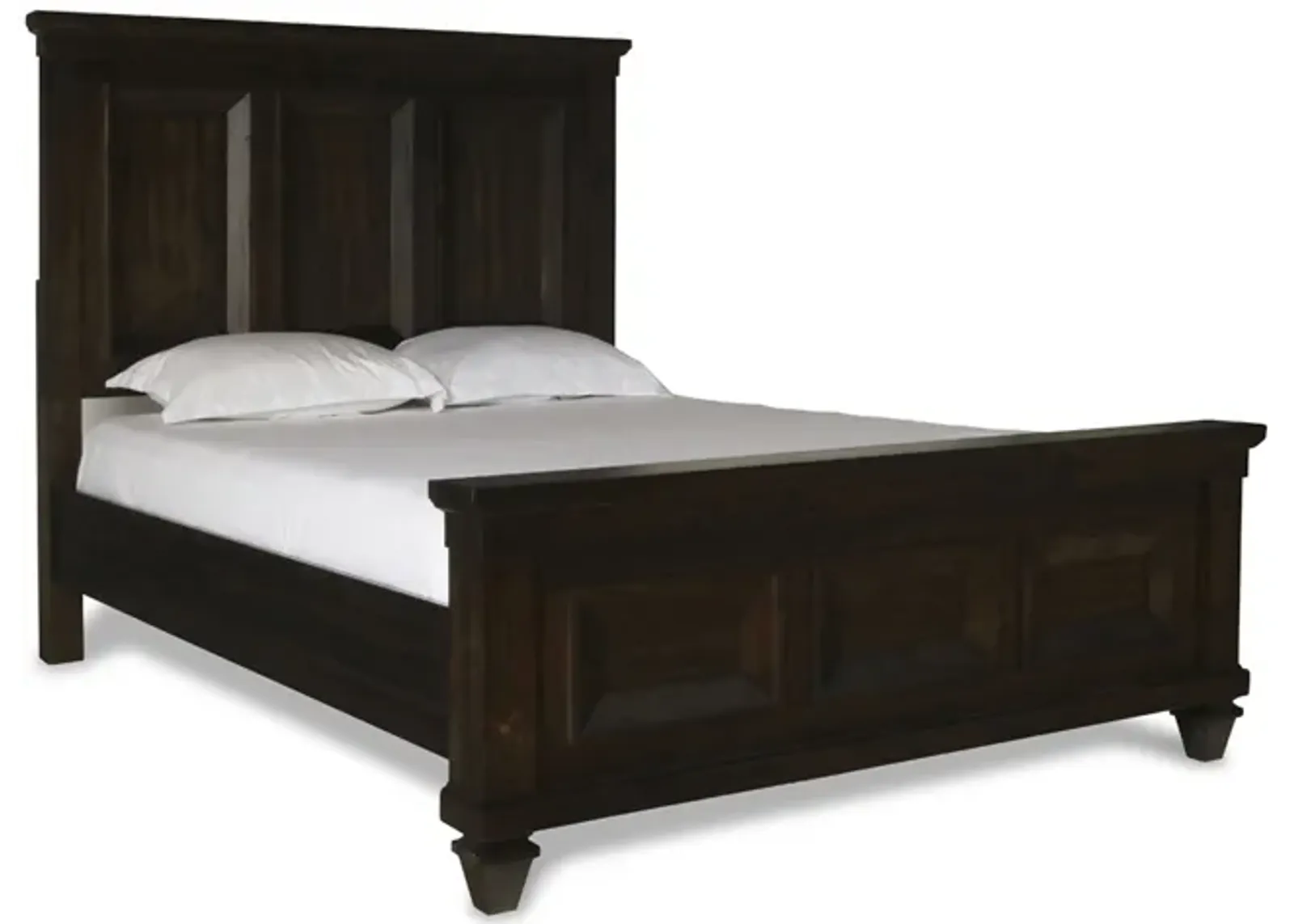 Sevilla Panel Bed in Walnut, Eastern King