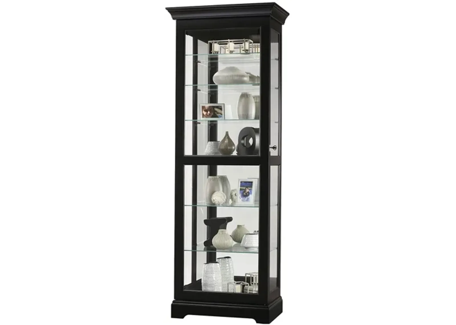 Martindale Curio Cabinet in Black