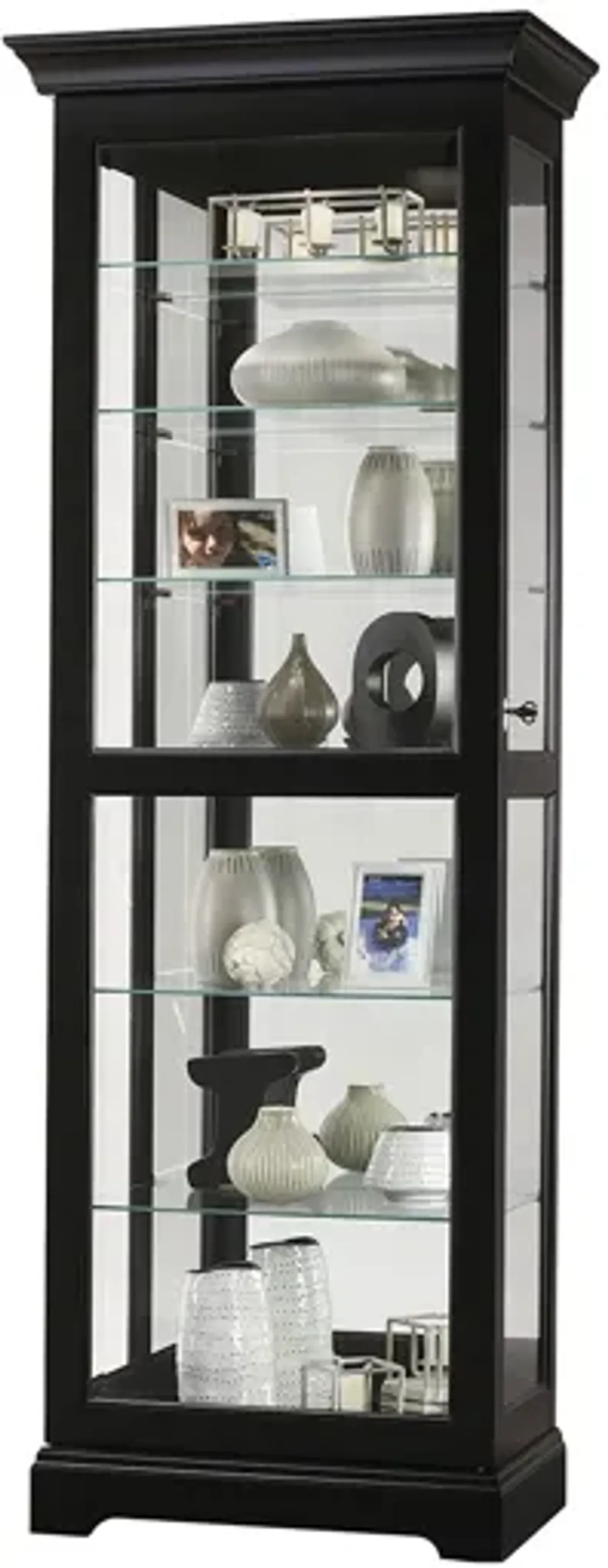 Martindale Curio Cabinet in Black