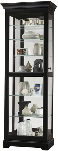 Martindale Curio Cabinet in Black