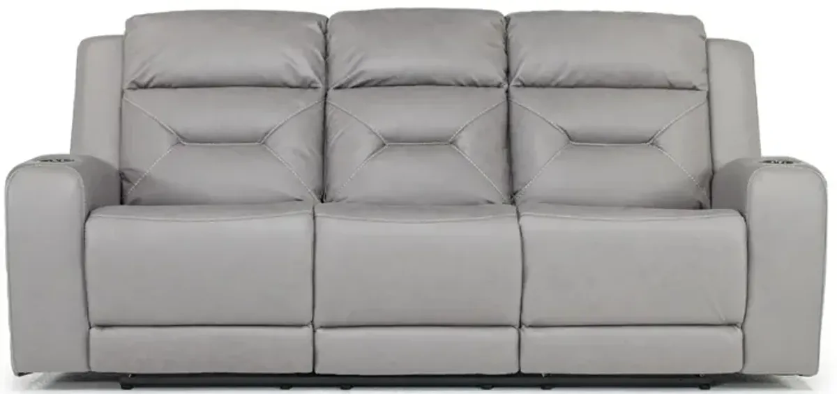 Tahoe Reclining Sofa in Light Gray