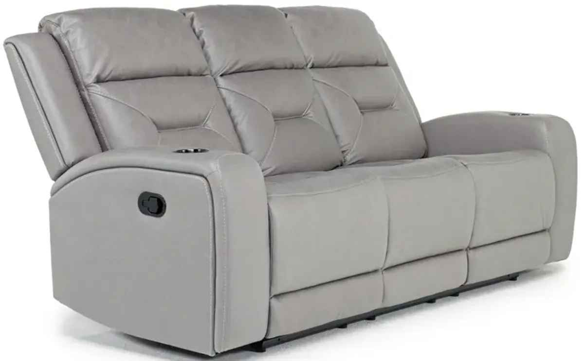 Tahoe Reclining Sofa in Light Gray