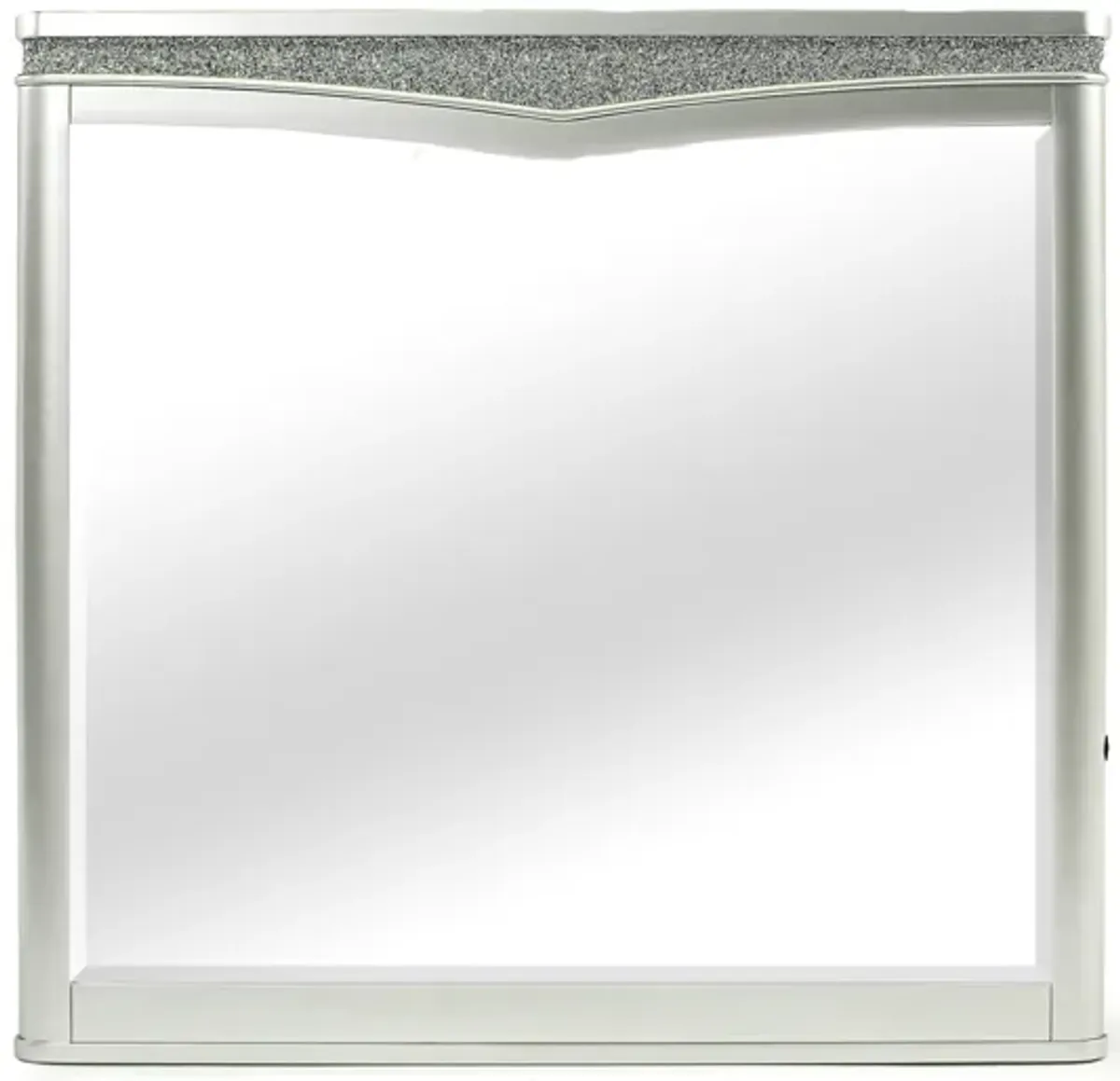 Glendale Mirror in Platinum