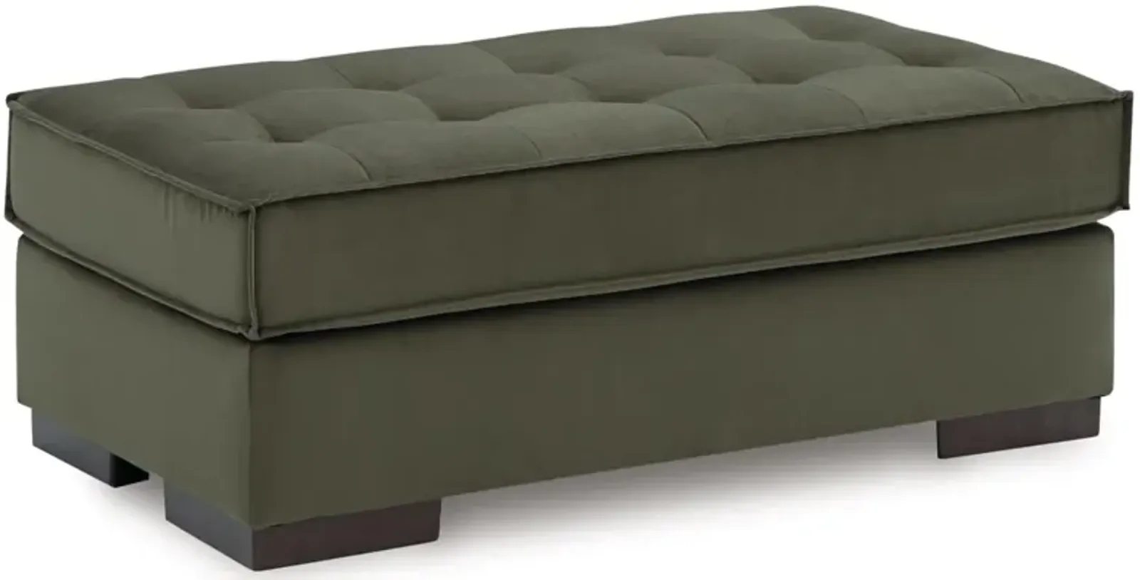 Austen Oversized Ottoman in Olive
