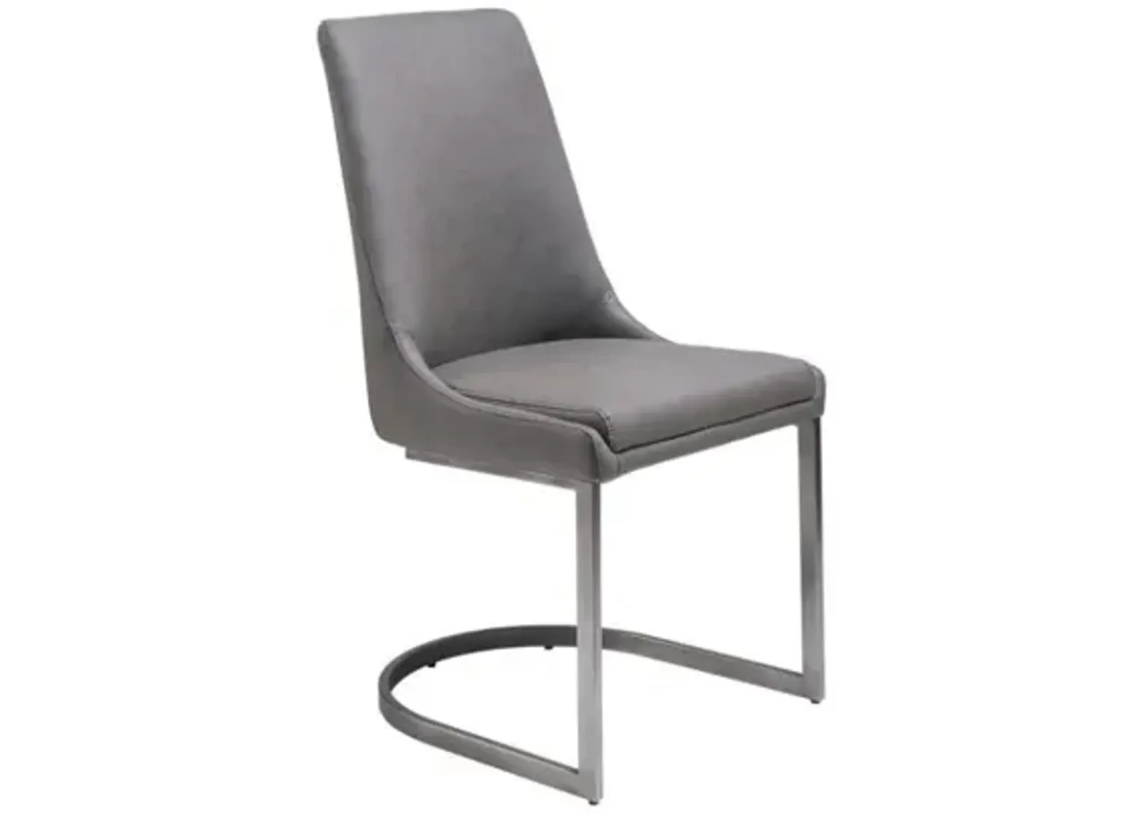 Oxford Arm Chair in Basalt Gray, Set of 2