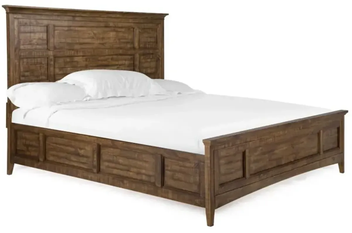 Bay Creek Panel Bed in Nutmeg, CA King