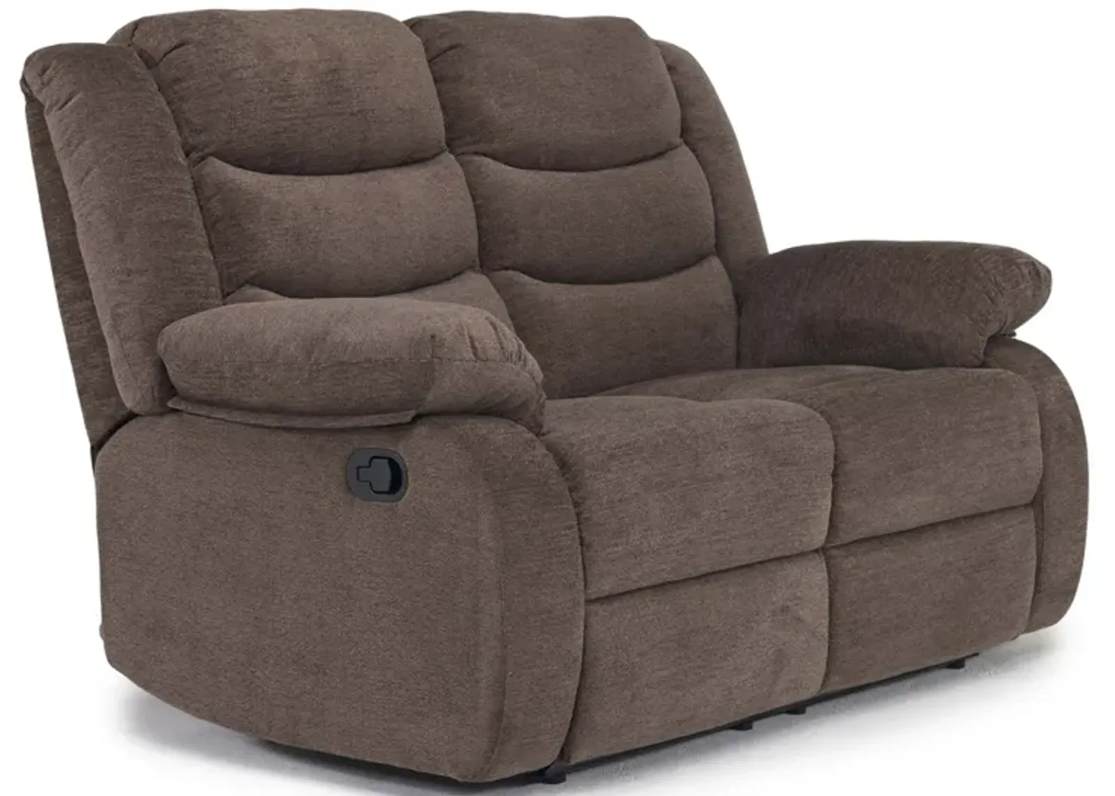 Kelsey Reclining Loveseat in Brown