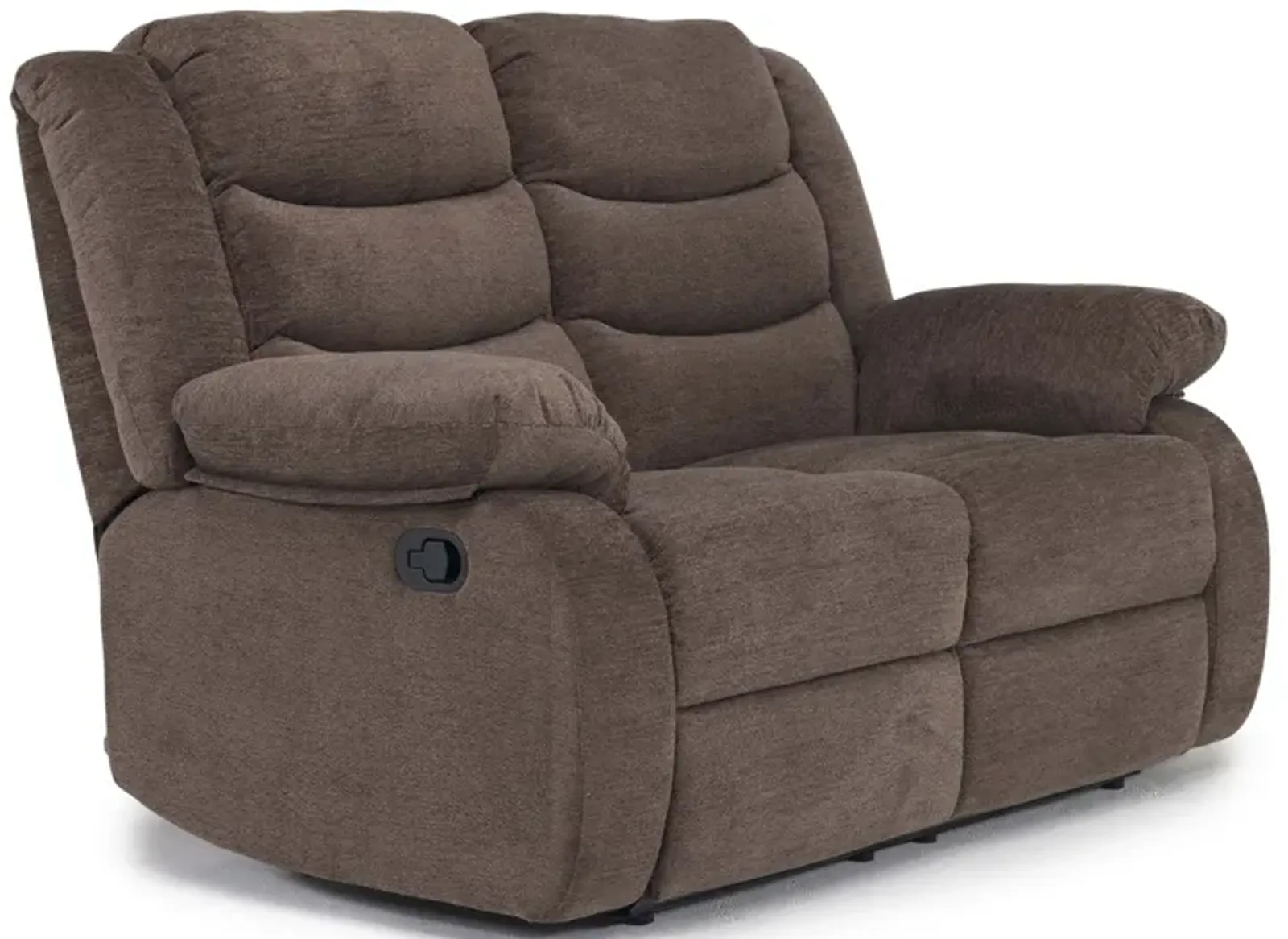 Kelsey Reclining Loveseat in Brown