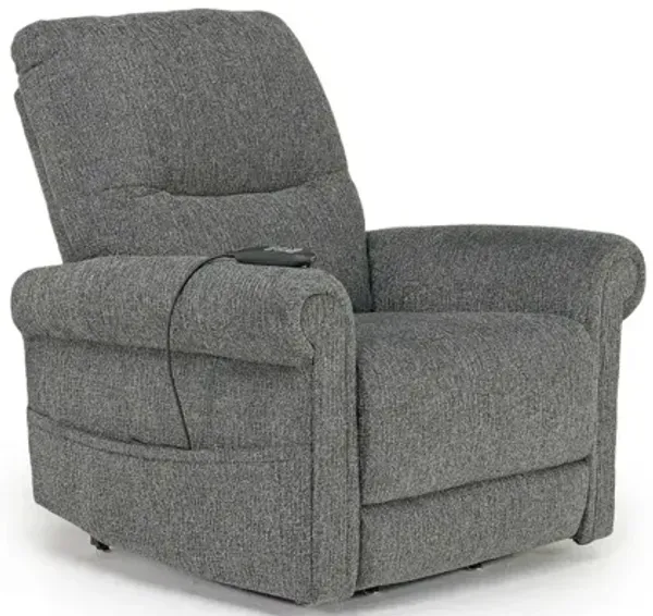 Aureta 2 Power Lift Chair in Charcoal