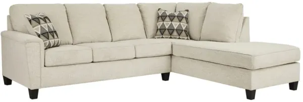 Abinger Sofa Tux Chaise Sectional in Natural, Right Facing