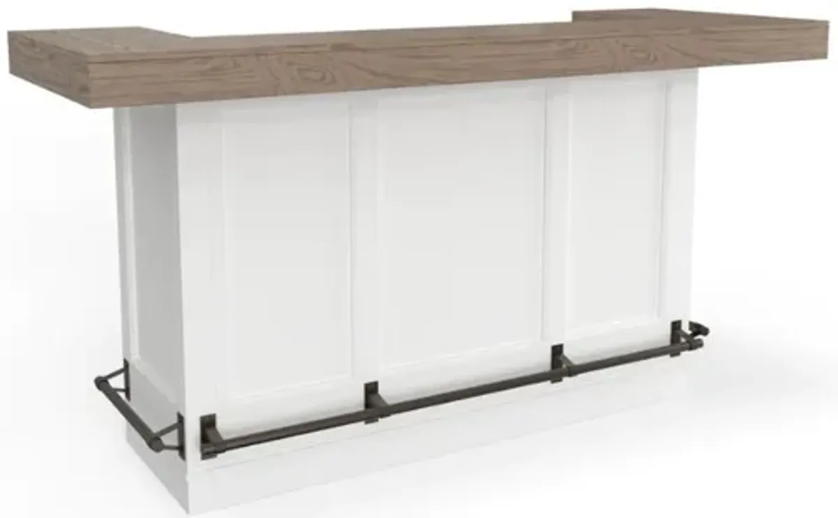 Americana Bar Table in Cotton