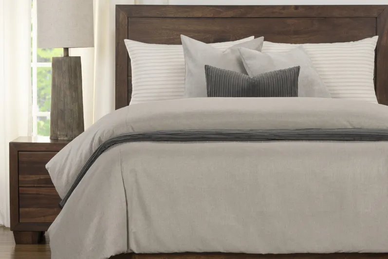 Roma Duvet Set in Roma / Pewter / Gray / Storm, Eastern King