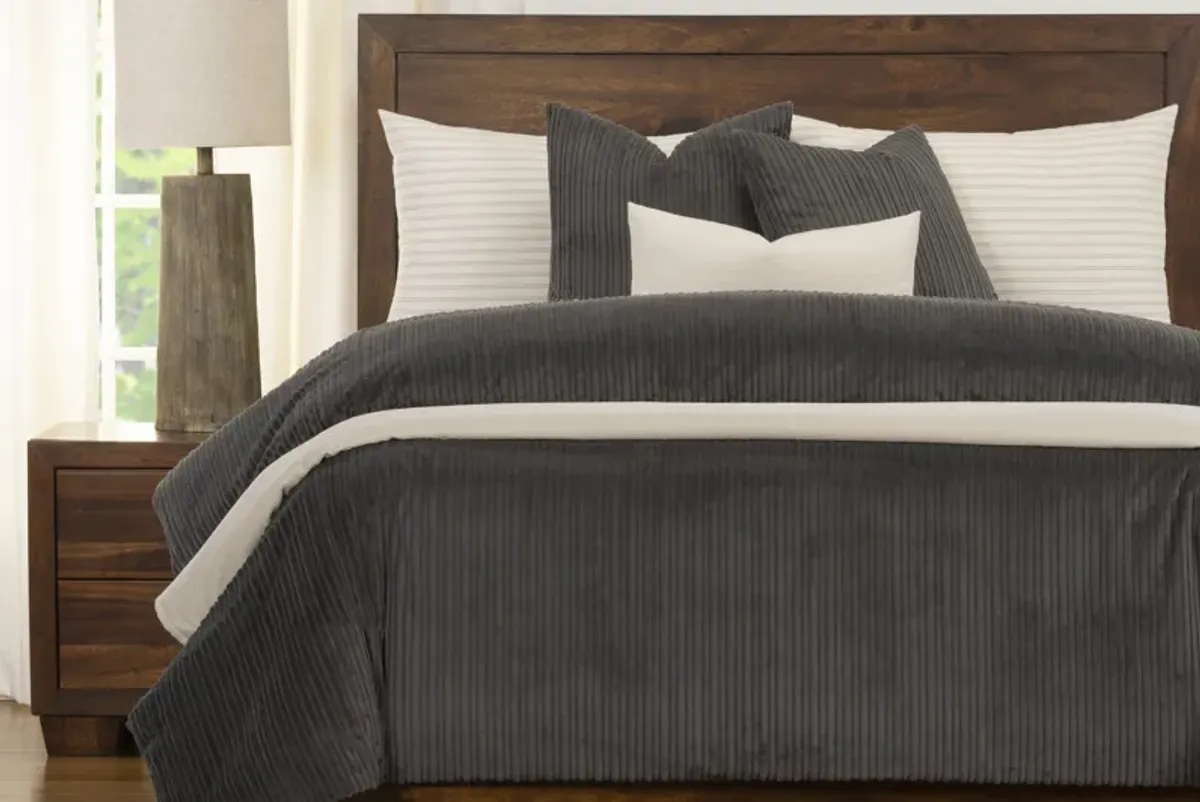 Downy Duvet Set in Storm / Pewter / Storm / Sand, CA King