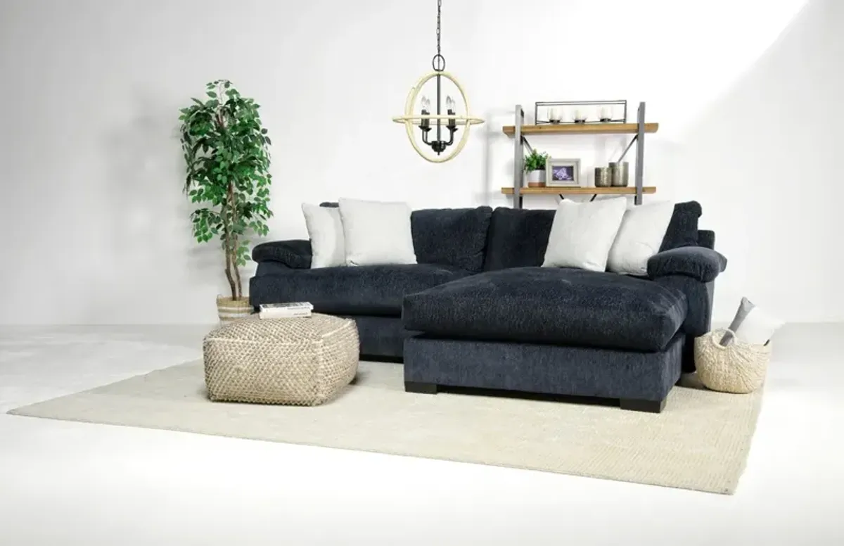 Bermuda XL Sofa Chaise, Right Facing, Down - Custom Order