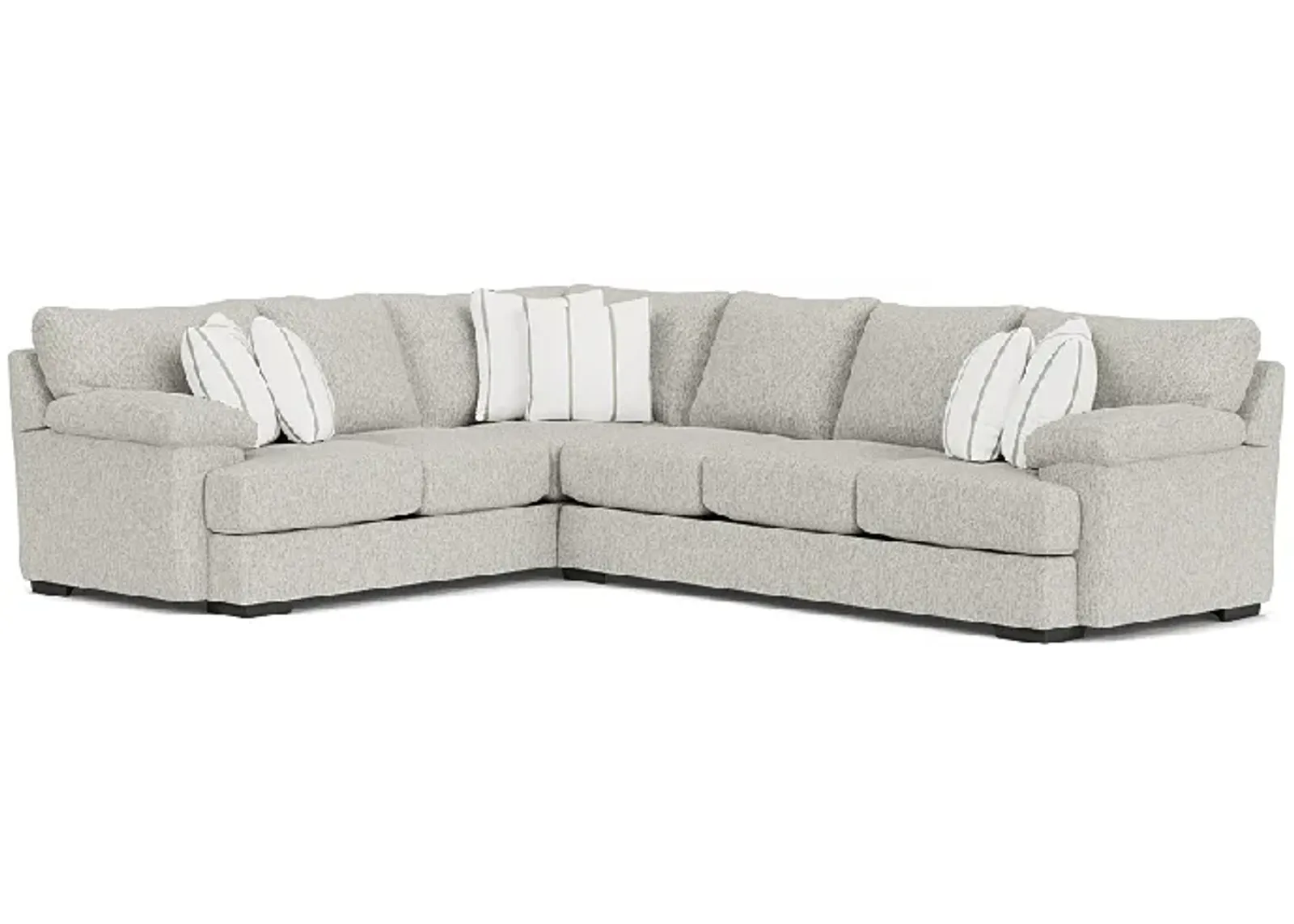 Bermuda Tux Sofa Sectional, Right Facing - Custom Order