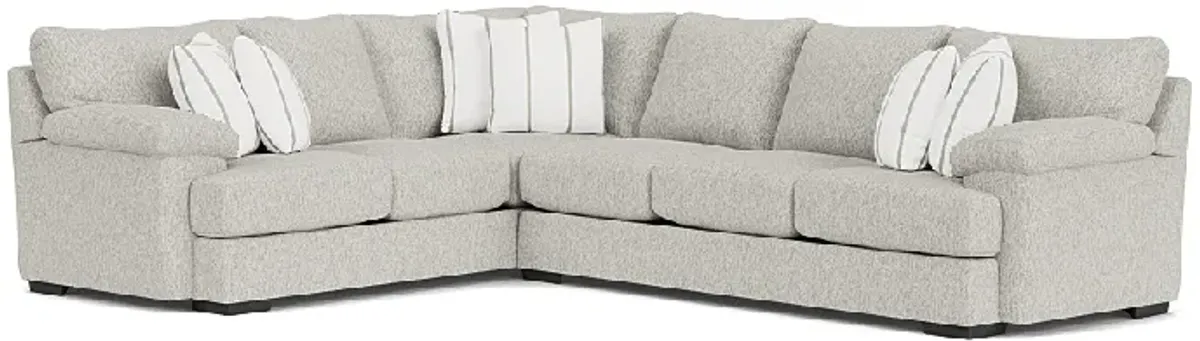 Bermuda Tux Sofa Sectional, Right Facing - Custom Order