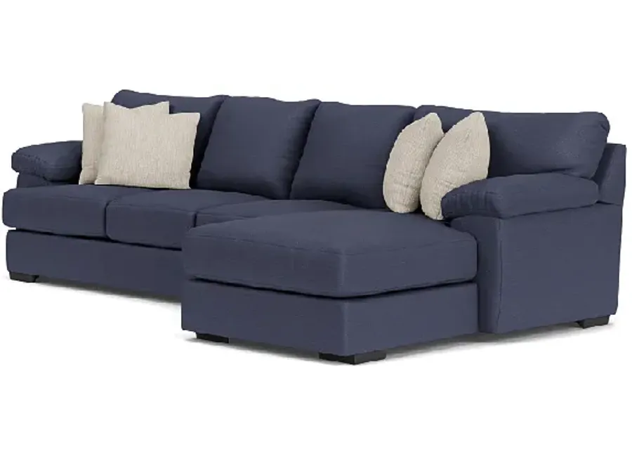 Bermuda Sofa Chaise, Right Facing, Down - Custom Order