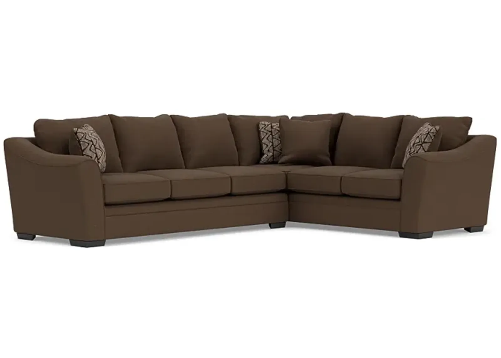 Brazil Tux Sofa Sectional, Left Facing - Custom Order